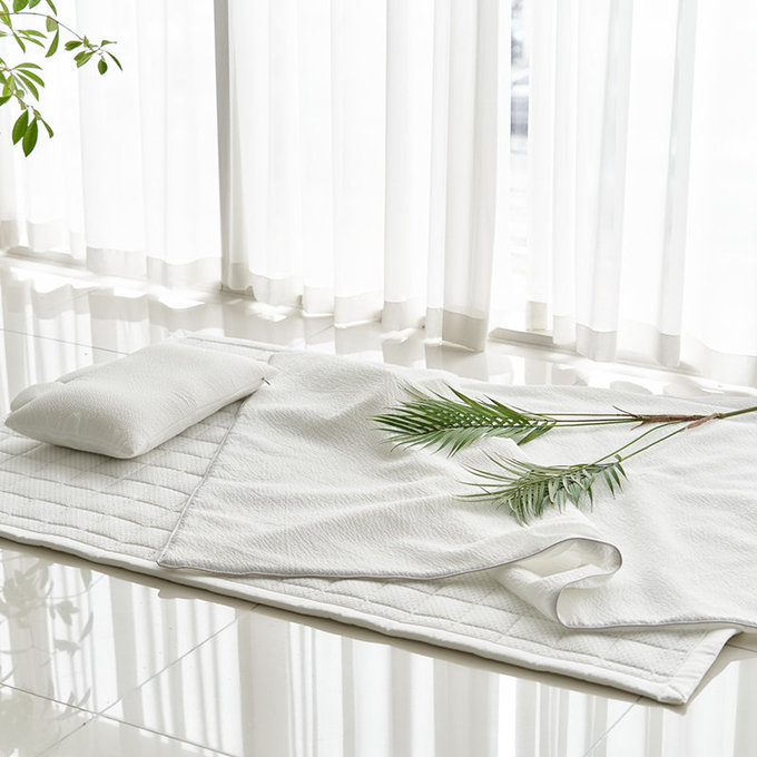 [正韓Hello HiZoo] 3D Aqua Mesh透氣涼感嬰幼兒抗菌防蟎睡墊/涼感止滑睡墊/兒童睡墊(兒童款)-HH004