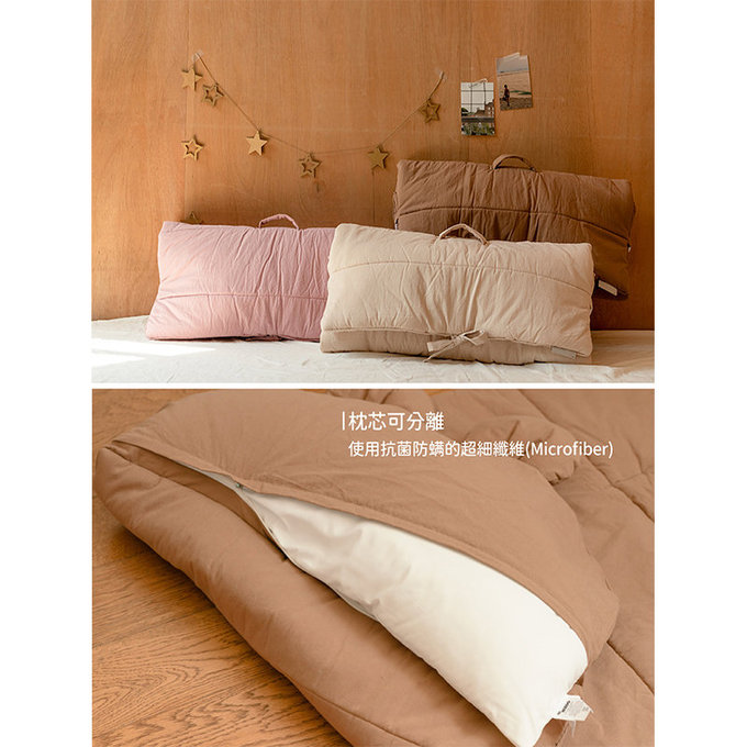 正韓Hello HiZoo_純手工製純棉柔感便攜式動物兒童睡袋(枕頭+睡墊+被子)-Hi Bear 熊熊-HH039