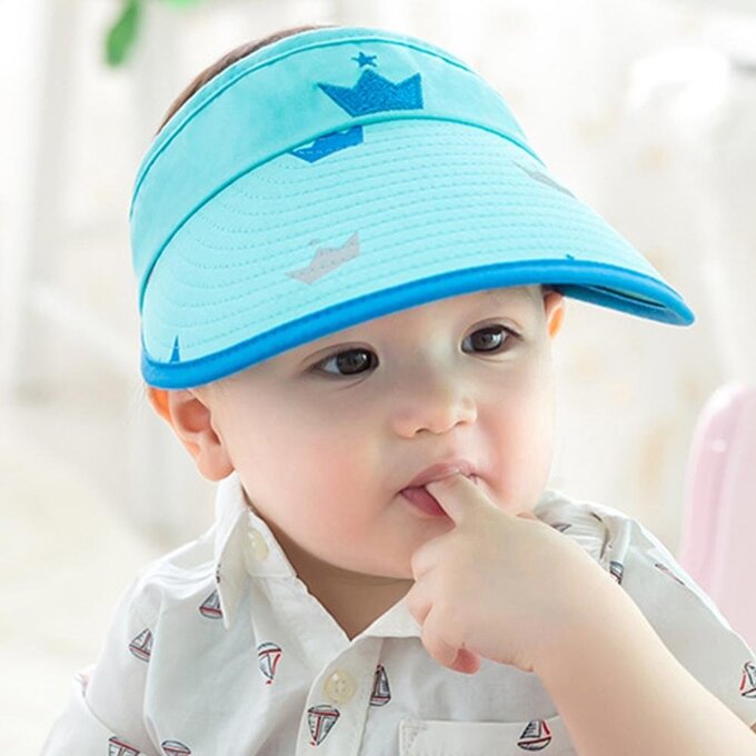 【JB DESIGN】韓國lemonkid 半空帽-皇冠藍