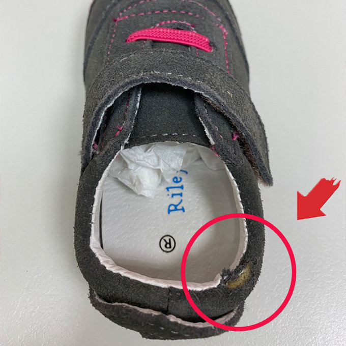 【福利品】美國 Rileyroos 手工真皮無毒學步鞋/童鞋/寶寶鞋/嬰兒鞋_愛佛瑞 冰粉紅鞋(2)