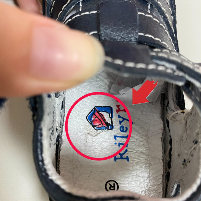 【福利品】美國 Rileyroos 美國 Rileyroos 手工真皮無毒學步鞋/嬰兒鞋/寶寶鞋/童鞋_卻西斯鞋 海軍藍(R-4)