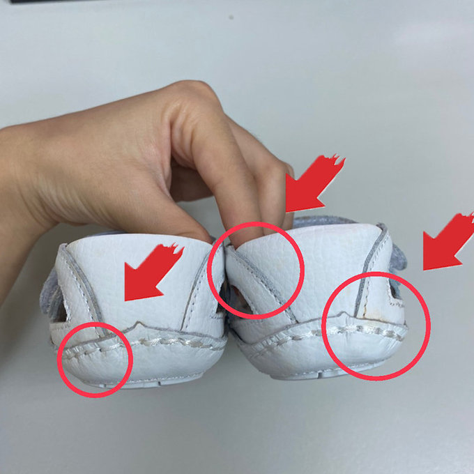 【福利品】美國 Rileyroos 手工真皮無毒學步鞋/童鞋/寶寶鞋/嬰兒鞋_艾莉森_經典白(R-9)