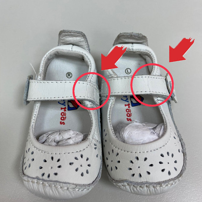 【福利品】美國 Rileyroos 手工真皮無毒學步鞋/童鞋/寶寶鞋/嬰兒鞋_瑪莉珍鞋 純潔白(R-10)