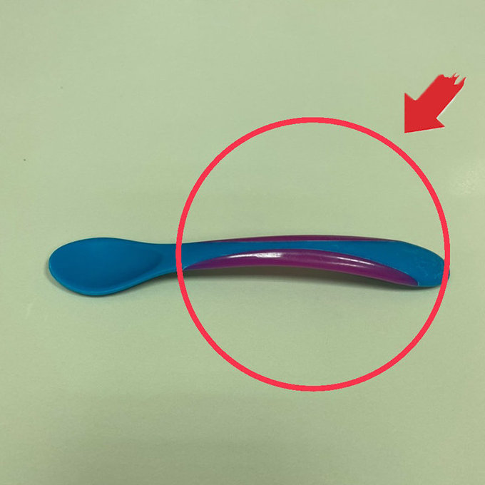 【福利品】英國 JoJo Maman BeBe嬰幼兒副食品外帶盒三入組(搭配一隻小湯匙)_ (JJPWW-01)(x-1)