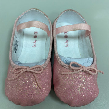 【福利品】澳洲 Bloch 蝴蝶結芭蕾舞鞋(嬰幼兒)_BB1327_PNK(x-3)-芭蕾舞鞋,嬰兒鞋,Bloch