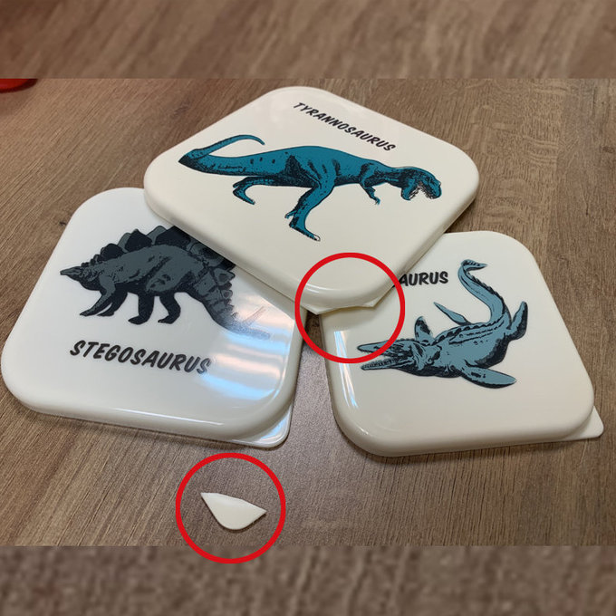 【福利品】英國 Rex London 野餐盒/零食盒3入組_恐龍樂園_RL28513(R-25)