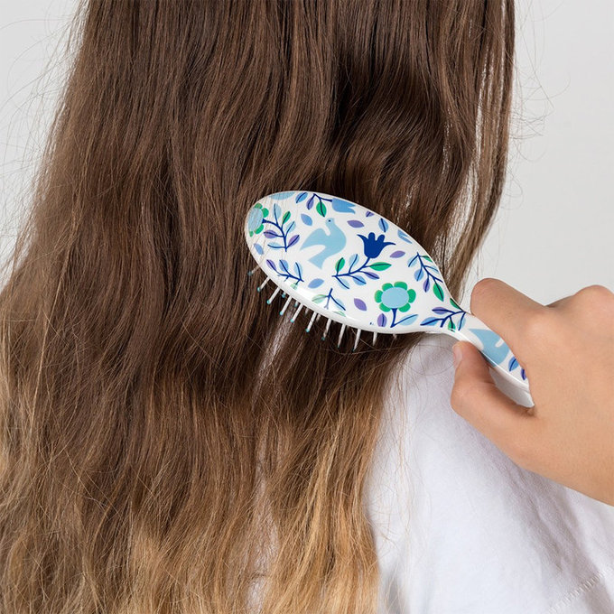 英國 Rex London 動物造型梳子_藍鴿子_RL28413