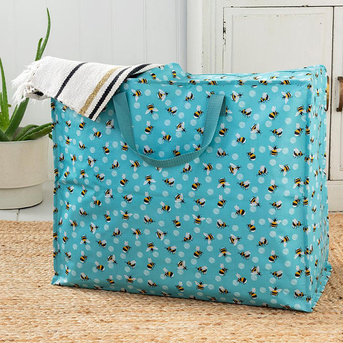 英國 Rex London 衣物/棉被超大多功能防水環保收納袋/萬用袋_大黃蜂_RL29608