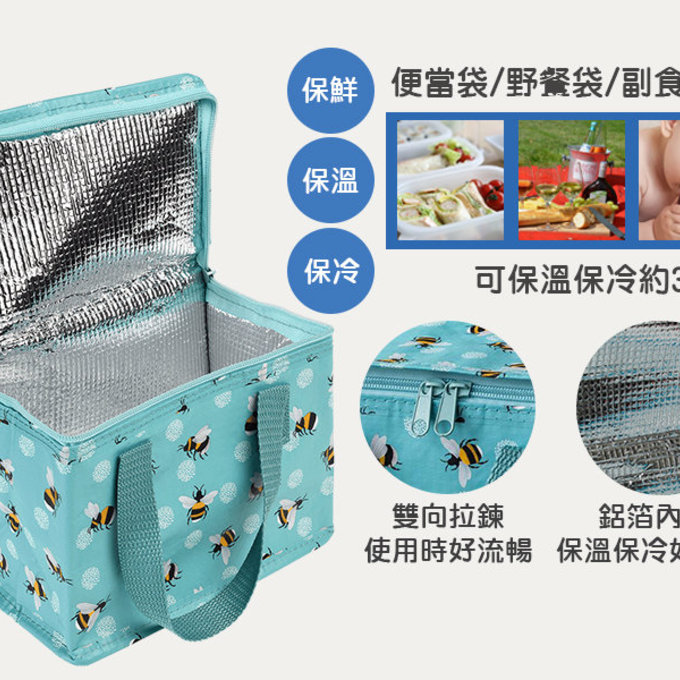 英國 Rex London 環保保溫袋/保冷袋/便當袋/野餐_大黃蜂_RL29609