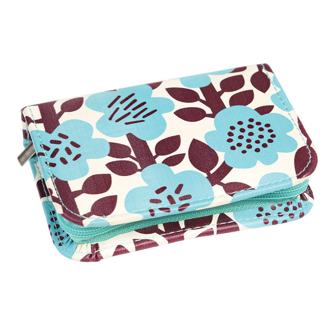 英國 Rex London 修指甲/修容套裝五入工具組_藍花_RL28822