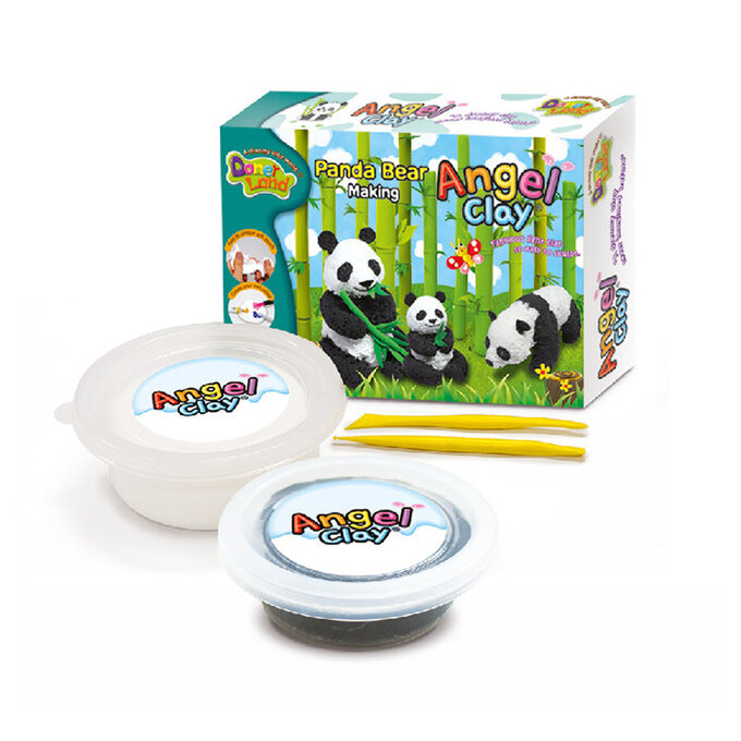 【梨子熊】天使黏土-可愛小熊貓