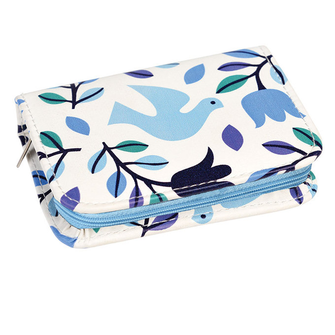 英國 Rex London 修指甲/修容套裝五入工具組_藍鴿子_RL28823