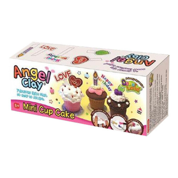 【梨子熊】天使黏土-杯子蛋糕 