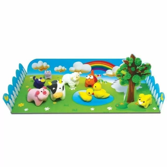 【梨子熊】天使黏土-動物農場