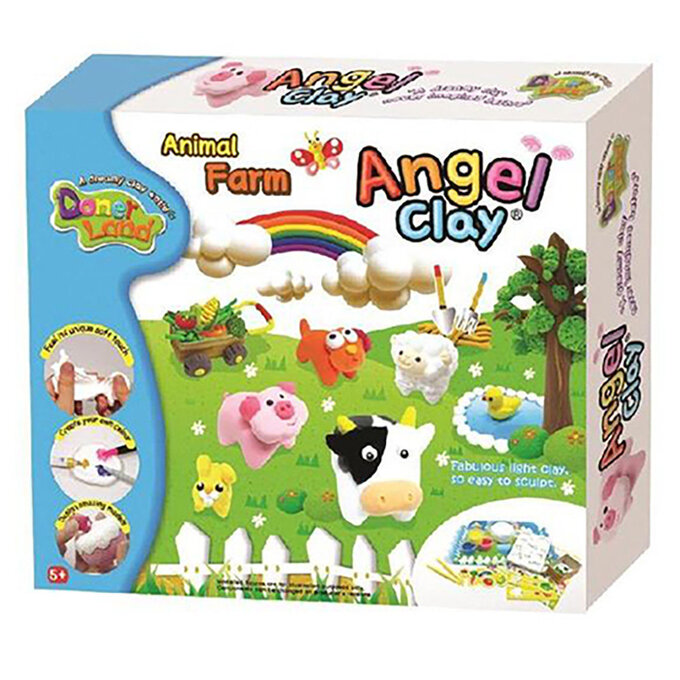 【梨子熊】天使黏土-動物農場