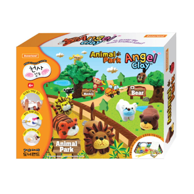 【梨子熊】天使黏土-動物園