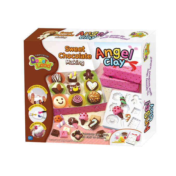 【梨子熊】天使黏土-巧克力甜點