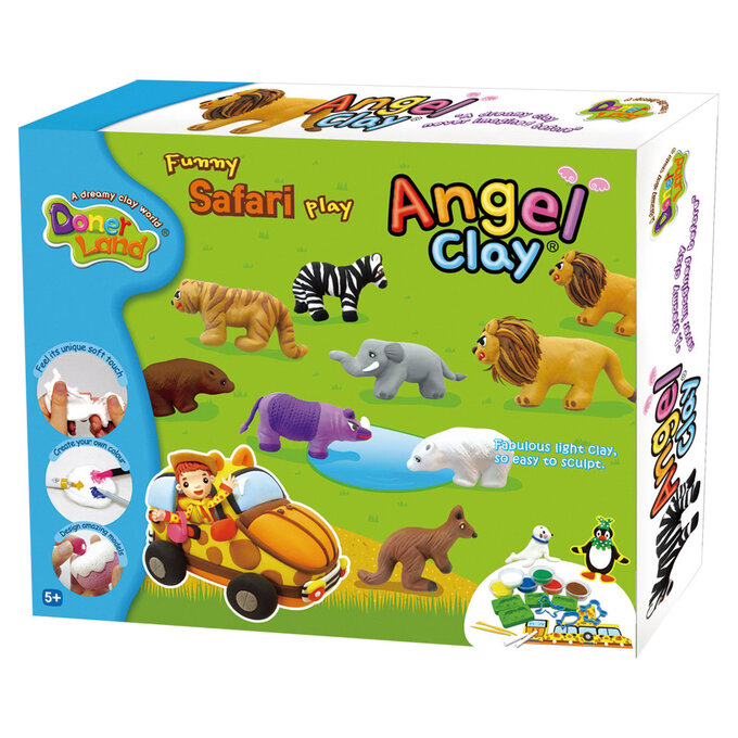 【梨子熊】天使黏土-野生動物