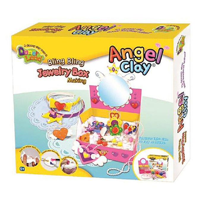 【梨子熊】天使黏土-珠寶盒