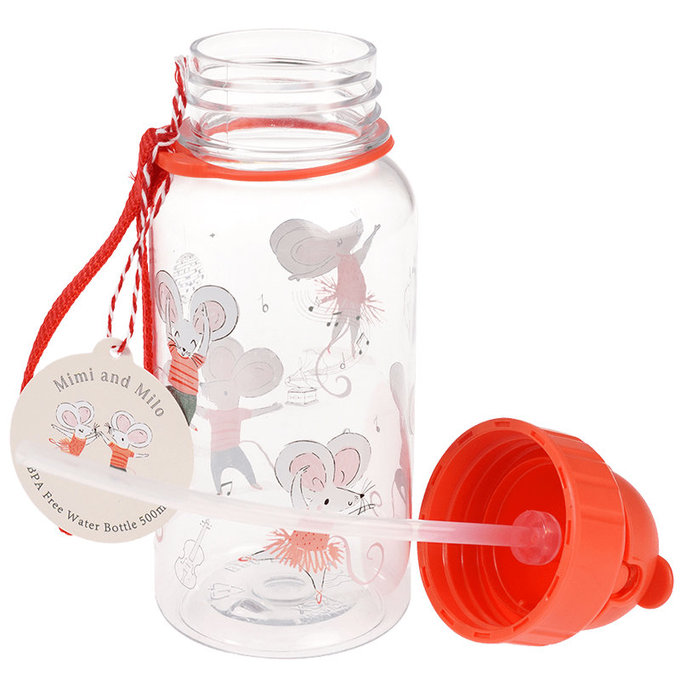 英國 Rex London 兒童 Tritan™ 吸管水瓶_古典芭蕾(500ml)_RL29726