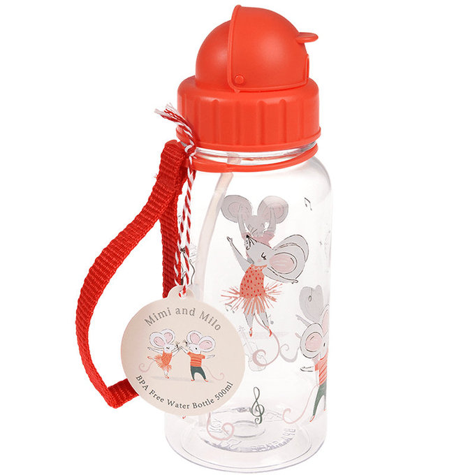 英國 Rex London 兒童 Tritan™ 吸管水瓶_古典芭蕾(500ml)_RL29726