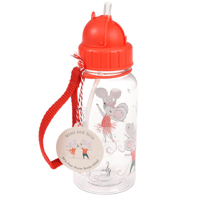 英國 Rex London 兒童 Tritan™ 吸管水瓶_古典芭蕾(500ml)_RL29726