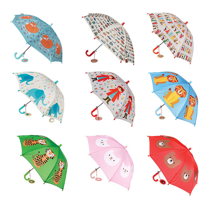 英國 Rex London 幼童/兒童自動傘_鯊魚_RL29641