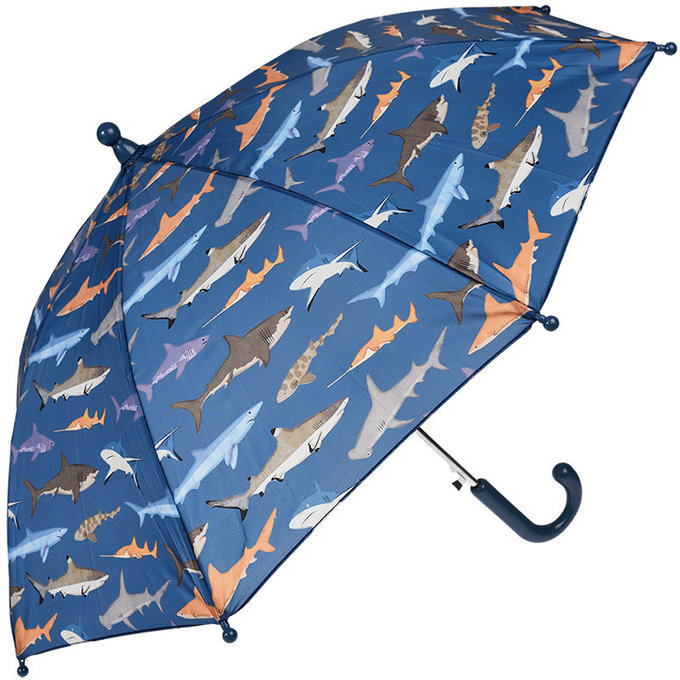 英國 Rex London 幼童/兒童自動傘_鯊魚_RL29641