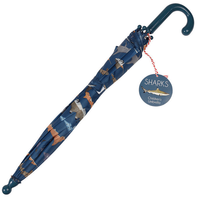 英國 Rex London 幼童/兒童自動傘_鯊魚_RL29641