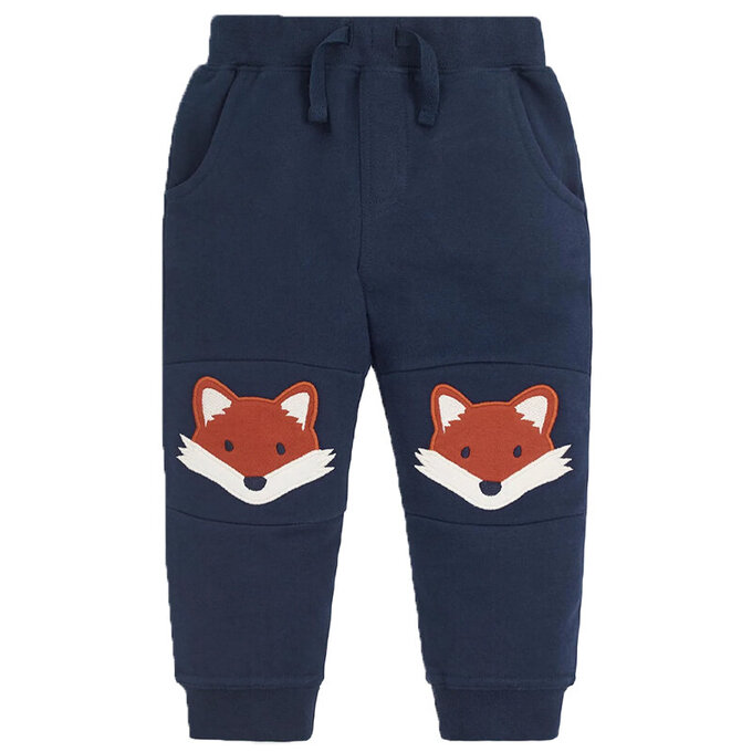 英國 JoJo Maman BeBe 保暖100%純棉長褲_狐狸寶貝_JJH3442
