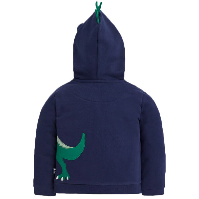 英國 JoJo Maman BeBe 100%純棉保暖連帽外套_帝王暴龍_JJH1838