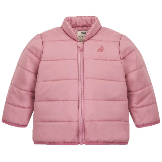 英國 JoJo Maman BeBe 三合一多功能防水保暖外套_粉彩花卉_JJH3254