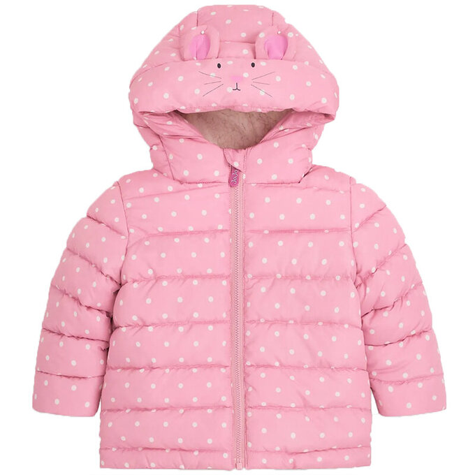 英國 JoJo Maman BeBe 鋪棉蓬鬆保暖羊羔絨外套_我是小花鼠_JJH3631