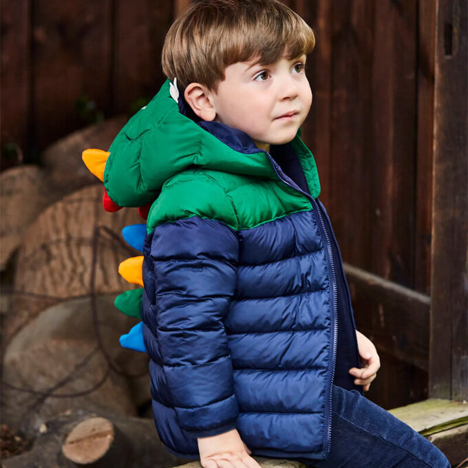 英國 JoJo Maman BeBe 鋪棉蓬鬆保暖外套_我是小恐龍_JJH1806