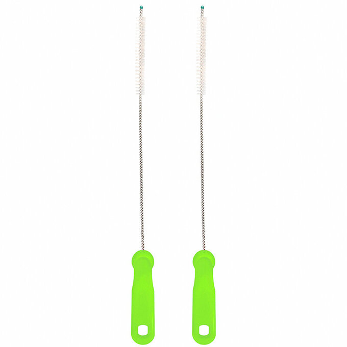 正韓 hibee水壺吸管刷、水壺口刷、水壺隙縫刷(綠) HOB002G2 (兩入）