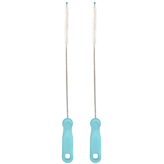 正韓 hibee水壺吸管刷、水壺口刷、水壺隙縫刷(藍) HOB002S2 (兩入)