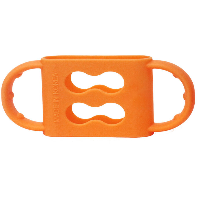 正韓 hibee 奶瓶/水瓶防滑矽膠手把/把手(大)_橙子橘_HSBH2O