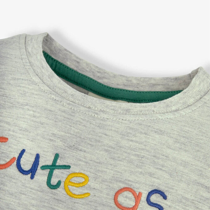 英國 JoJo Maman BeBe 超優質嬰幼兒童100％ 純棉短袖上衣/ T-shirt/ 動物T_蟋蟀_JJH9406 