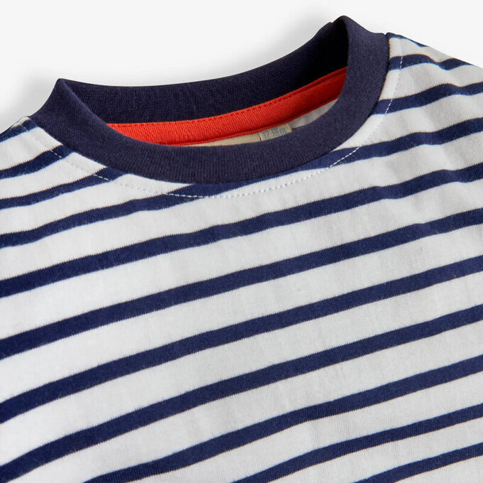 英國 JoJo Maman BeBe 超優質嬰幼兒童100％ 純棉短袖上衣/ T-shirt/ 動物T_工程車圖鑑_JJH9508 