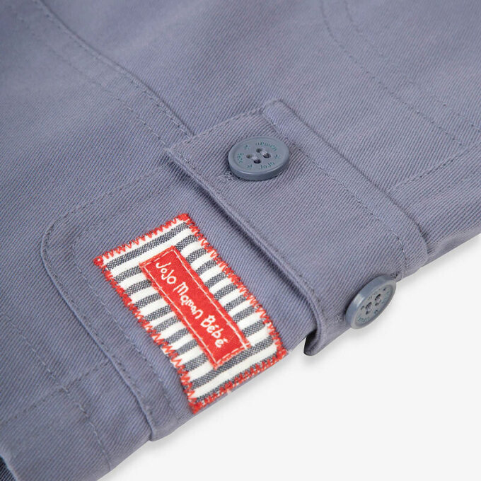 英國 JoJo Maman BeBe 超優質嬰幼兒/兒童100% 純棉多口袋短褲_靛藍_JJ-B5351-I 