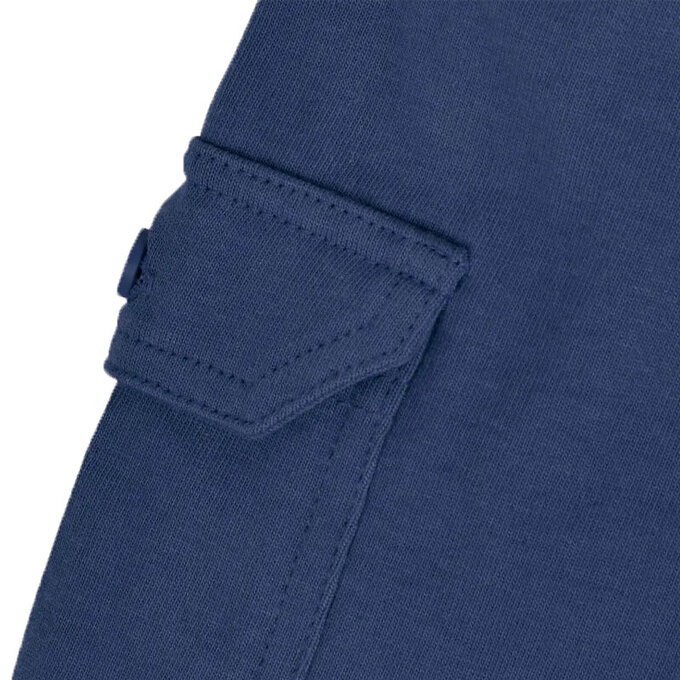 英國 JoJo Maman BeBe 超優質嬰幼兒/兒童100% 純棉綁繩工裝短褲2入組_海軍藍_JJH9593I 