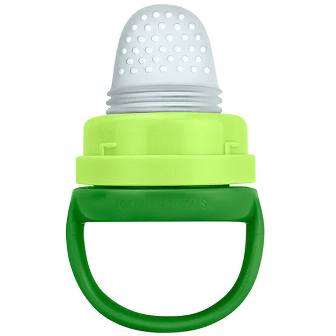 美國 green sprouts 小綠芽 咬咬樂副食品輔食器_薄荷綠_GS192640-GE