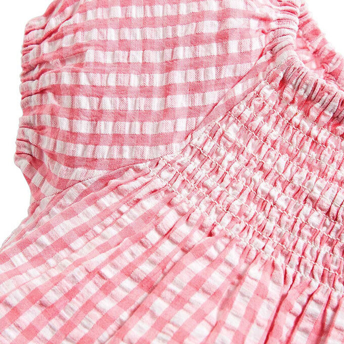 英國 JoJo Maman BeBe 超優質嬰幼兒/兒童100% 純棉短袖上衣_白鴨玩耍(JJE5107)