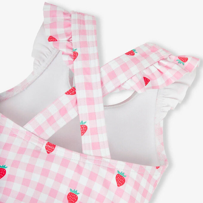 英國 JoJo Maman BeBe 嬰幼兒/兒童連身泳裝(內有尿布褲)_草莓甜心_JJH3965