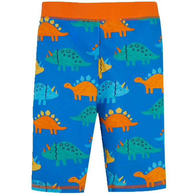 英國 JoJo Maman BeBe 嬰幼兒/兒童兩件式防曬泳裝_恐龍圖鑑_JJH3935