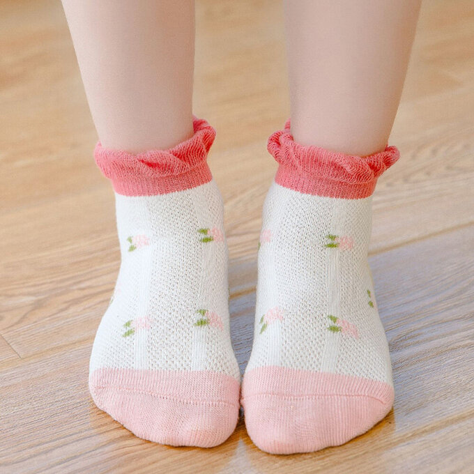 【腳ㄚ子】幼/兒童透氣網眼襪_童話世界_ilbF008