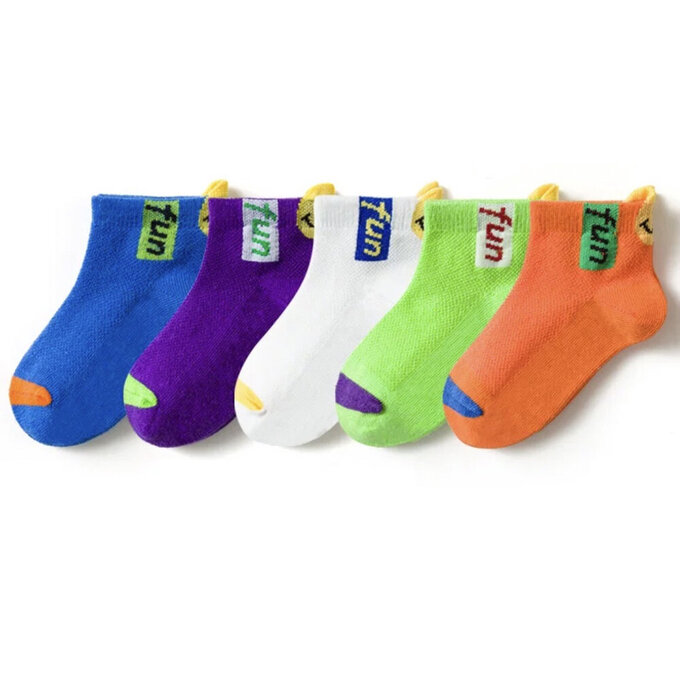 【腳ㄚ子】幼/兒童透氣網眼襪_歡暢世界_ilbF009