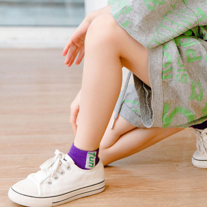 【腳ㄚ子】幼/兒童透氣網眼襪_歡暢世界_ilbF009