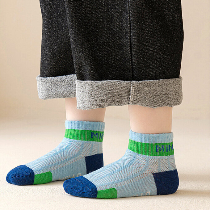 【腳ㄚ子】幼/兒童透氣網眼襪_hello_ilbF010