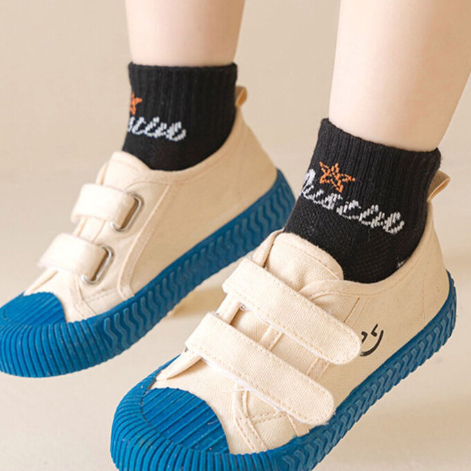 【腳ㄚ子】幼/兒童透氣網眼襪_足球先生_ilbF016